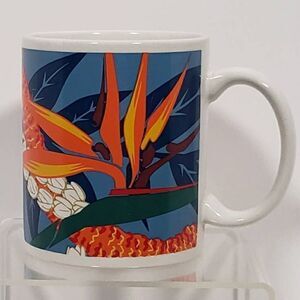 Hilo Hattie Store of Hawaii Vintage Souvenir Mug Bird of Paradise Island 1999